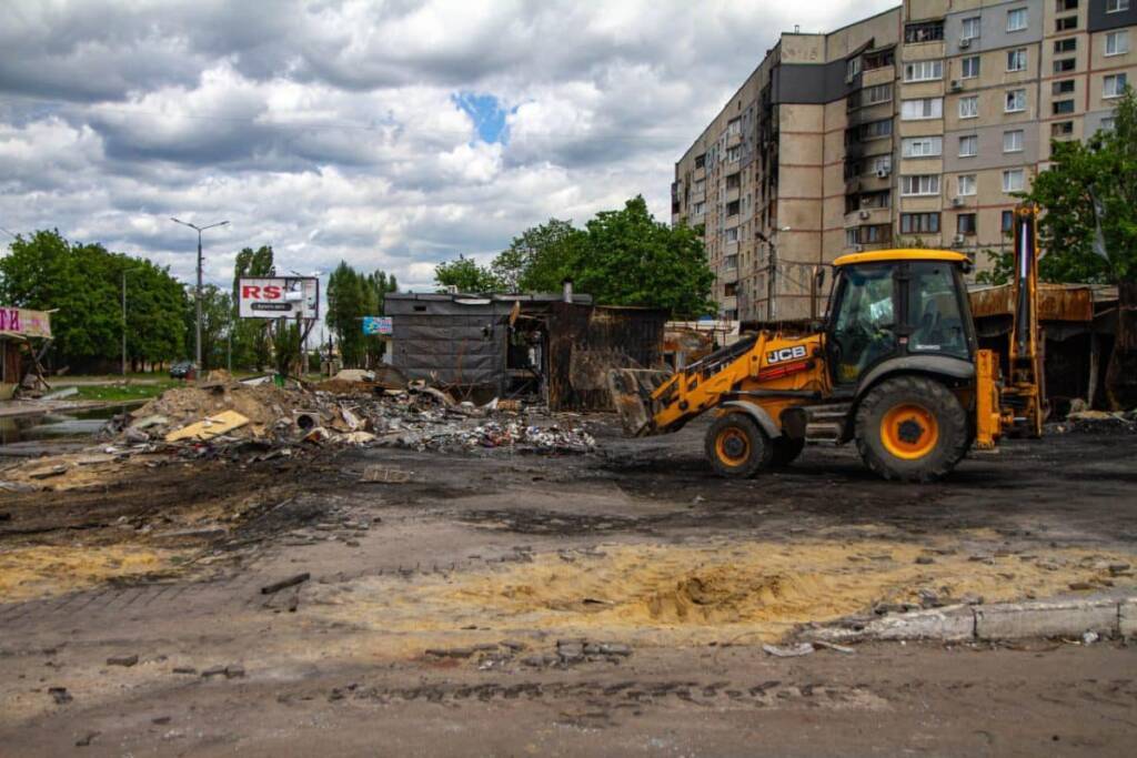 Ситуация в Харькове. Украина зачищает следы военных преступлений