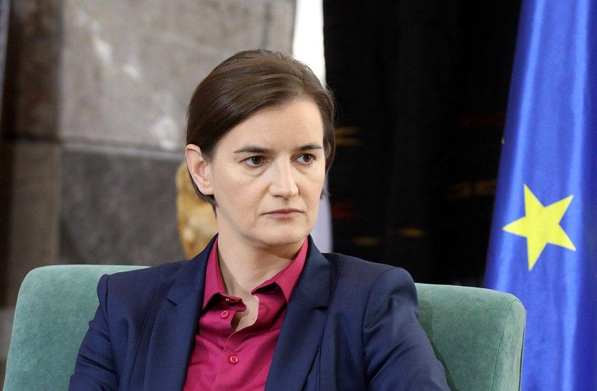 Ана Брнабич сравнила действия РФ в Украине c агрессией США на Югославию
