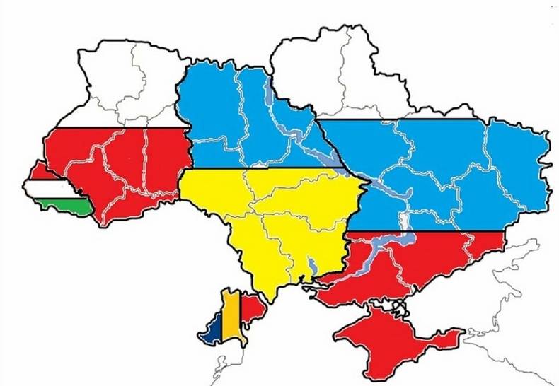 Россия не требует – просто делает: на сколько частей распадётся Украина Россия не требует – просто делает: на сколько частей распадётся Украина