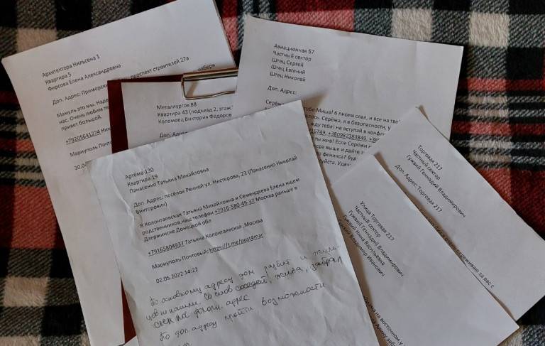 «Мариуполь почтовый»: как письма искали и находили людей