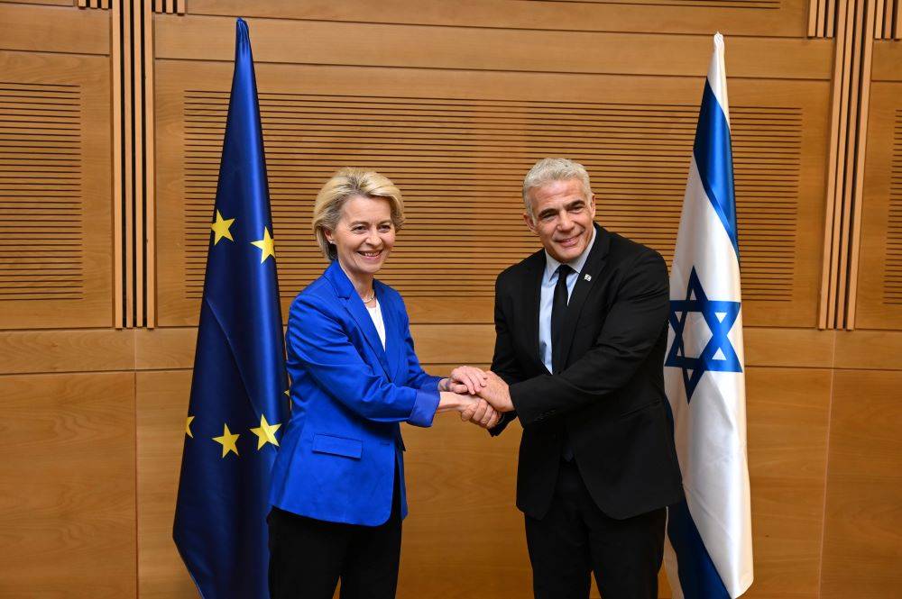 Урсула фон дер Ляйен: Общие демократические ценности обязывают Израиль и ЕС быть союзниками