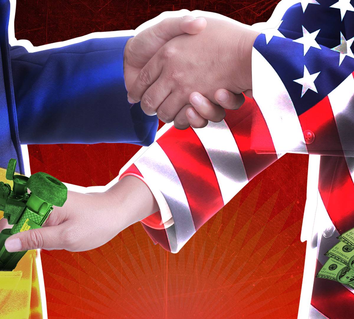 США опускаются на золотое дно за счет мафиозных схем на Украине