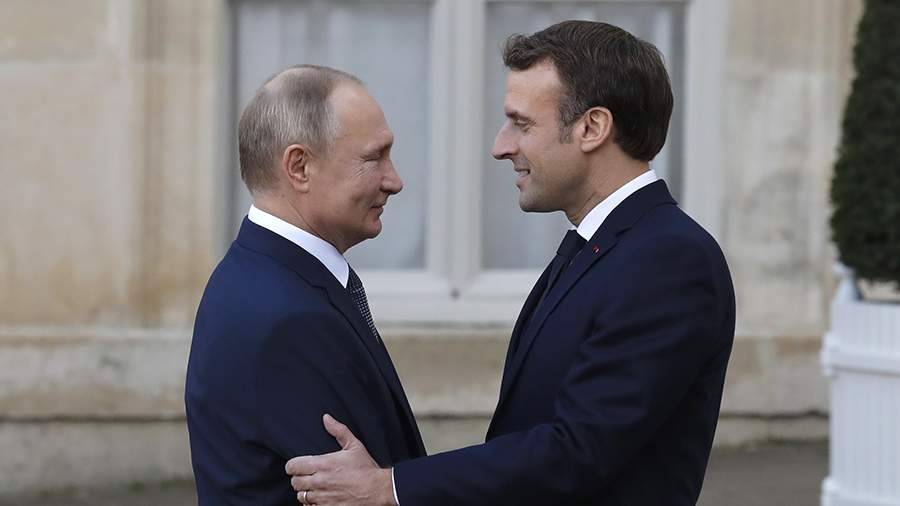 Французы резко высказались об утечке разговора Макрона с Путиным