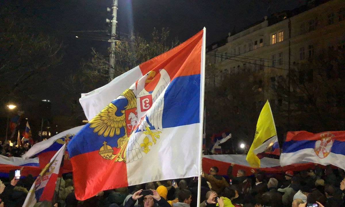 Россия у сербов стоит на первом месте в рейтинге дружественных стран