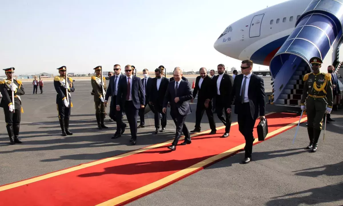 От зерна до нефти. Какие сигналы Путин послал Западу на саммите в Тегеране От зерна до нефти. Какие сигналы Путин послал Западу на саммите в Тегеране