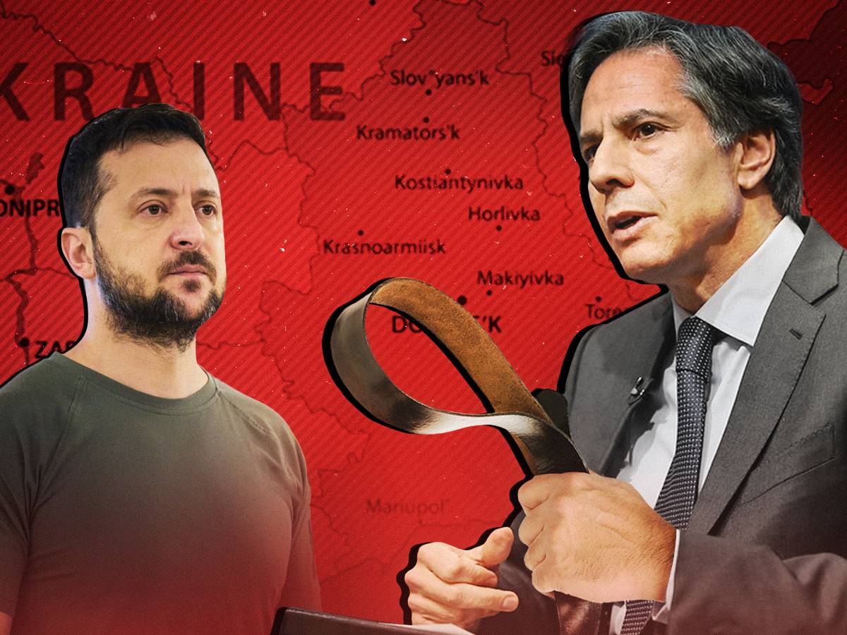«Ревизор»-Блинкен приехал на Украину найти управу на Зеленского «Ревизор»-Блинкен приехал на Украину найти управу на Зеленского