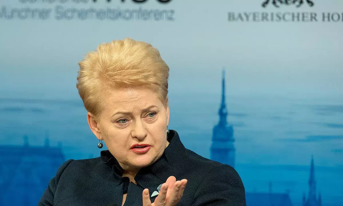 NYT: экс-лидер Литвы не смогла возглавить НАТО из-за своего отношения к РФ