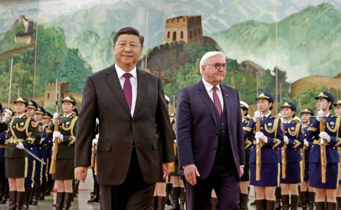 Треугольник Германия-Китай-Россия по Украине