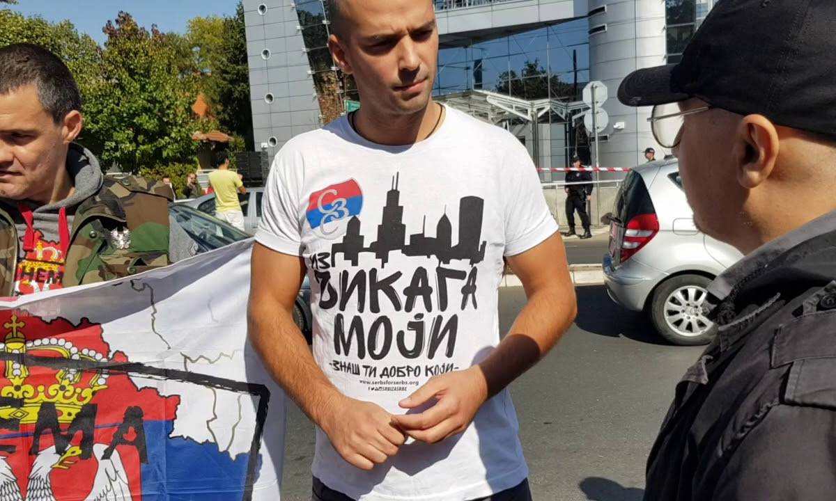 В Белграде арестовали Кнежевича — организатора пророссийских митингов