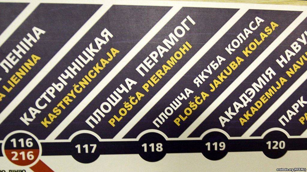В Белоруссии покончено с насаждением «латинки»: Русофилы празднуют победу В Белоруссии покончено с насаждением «латинки»: Русофилы празднуют победу