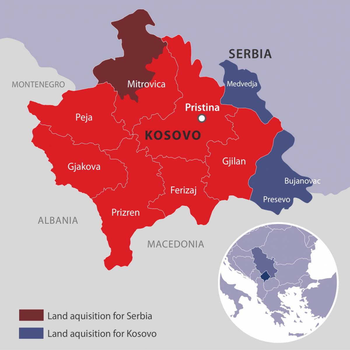Cевер Косово отдан албанцам: американцы в восторге от выборов