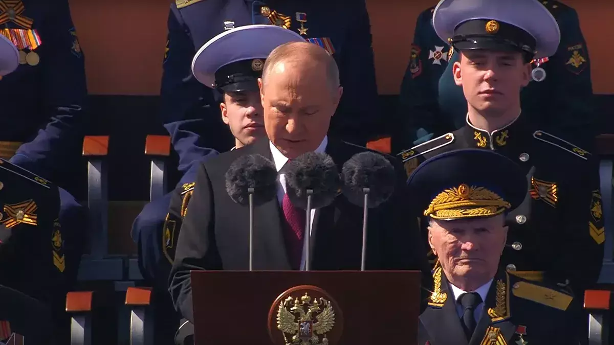 Какие смыслы были заложены в речи Путина на параде Победы 9 мая