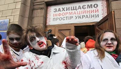 Украинские «башни Саракша»: Население зомбировано почти на 100%