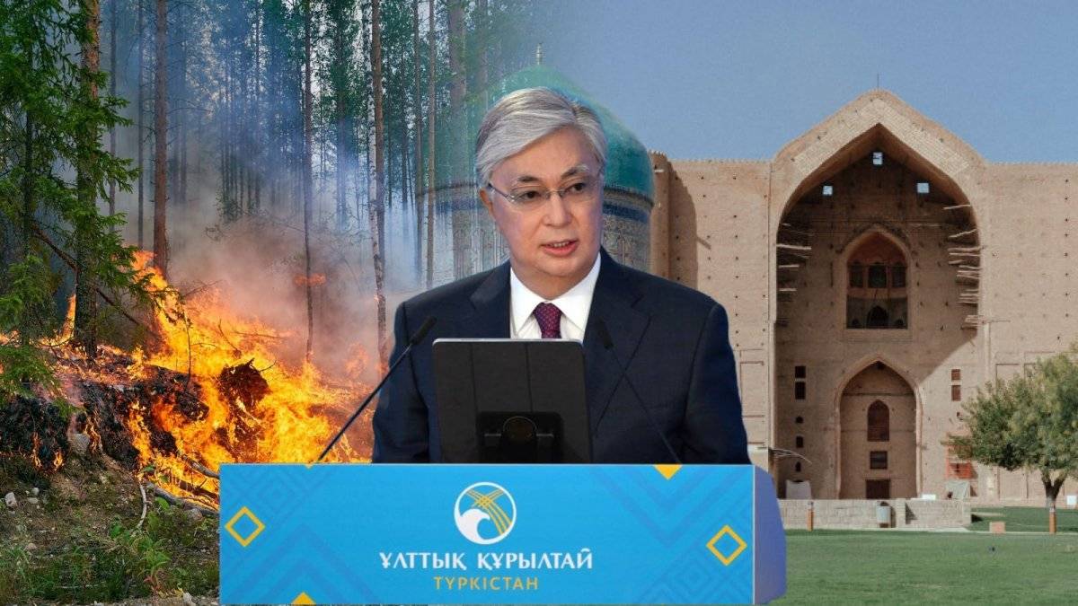 Что сказал президент Казахстана на курултае