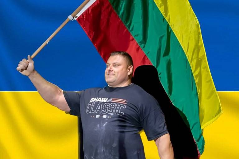 Граждане Литвы взбунтовались против украинских флагов