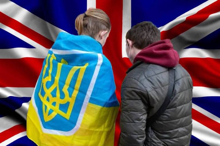 Правительство и британцы по-разному оценивают украинских беженцев