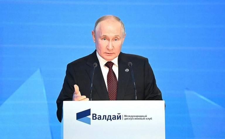 Владимир Путин заявил о необходимости строительства нового мира