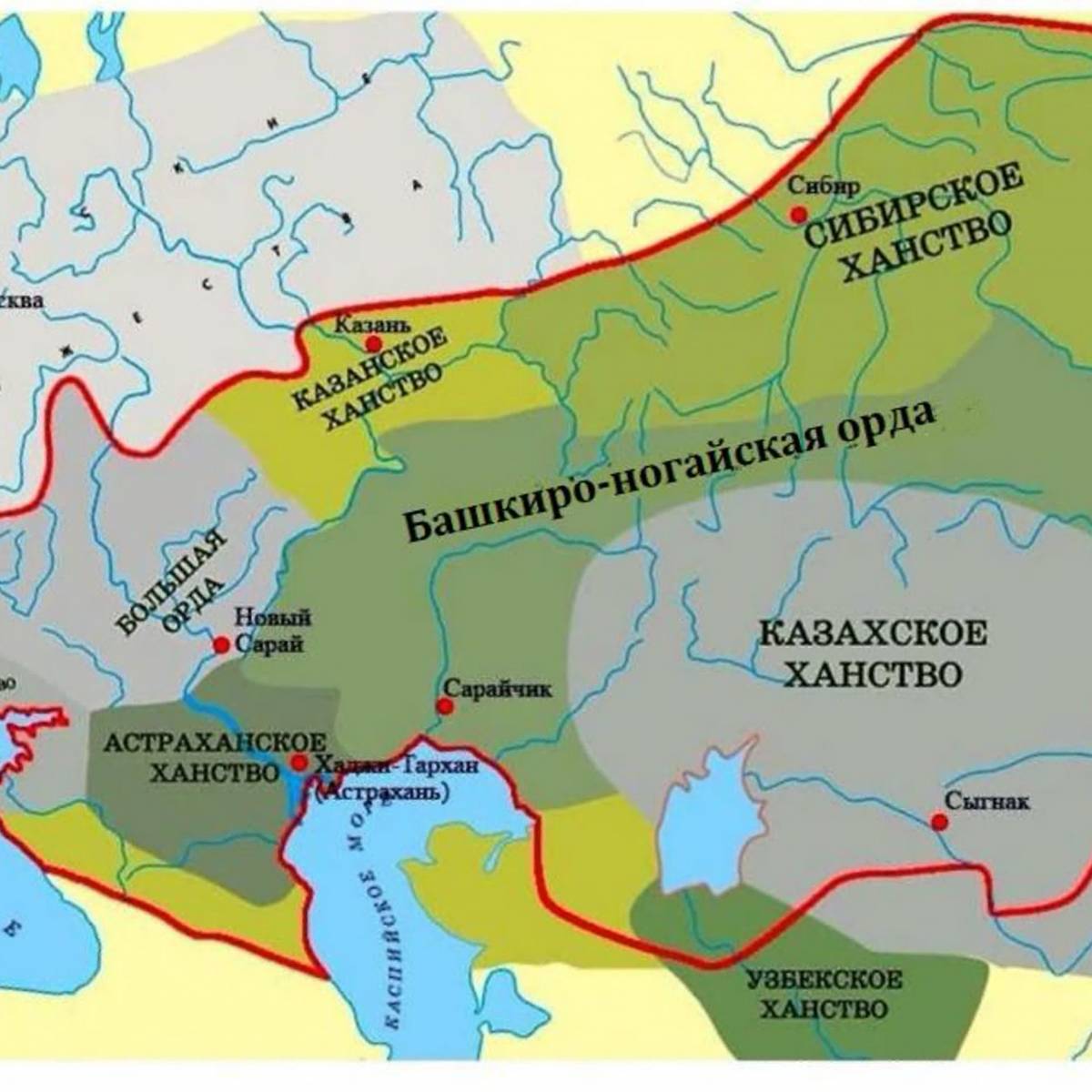 Россия - окраина Казахии