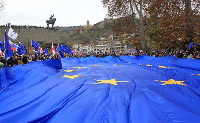 Вопрос о присоединении Грузии к ЕС снят с повестки дня