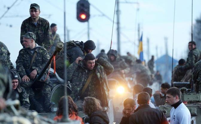 Украинцам мир не нужен, украинцы рвутся в бой
