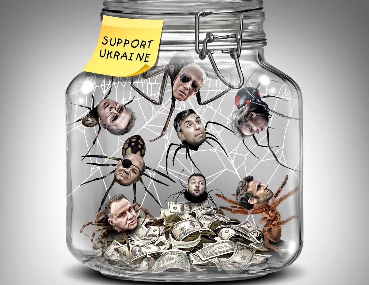 Запад – Украина: геополитика и стратегия пауков в банке