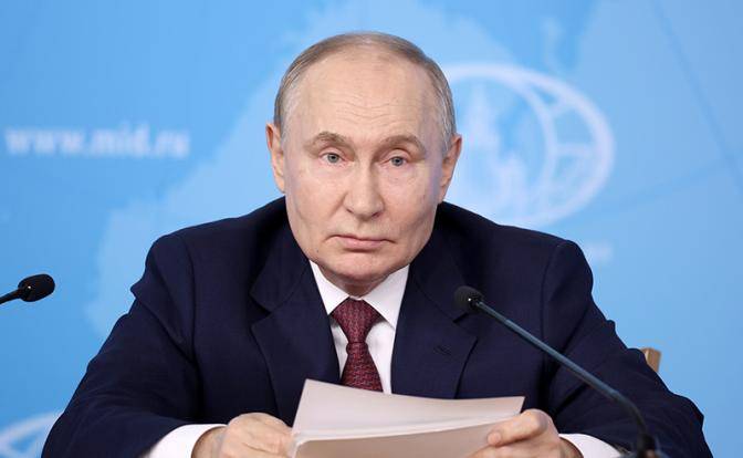 Путин первым выступил на «швейцарском форуме»