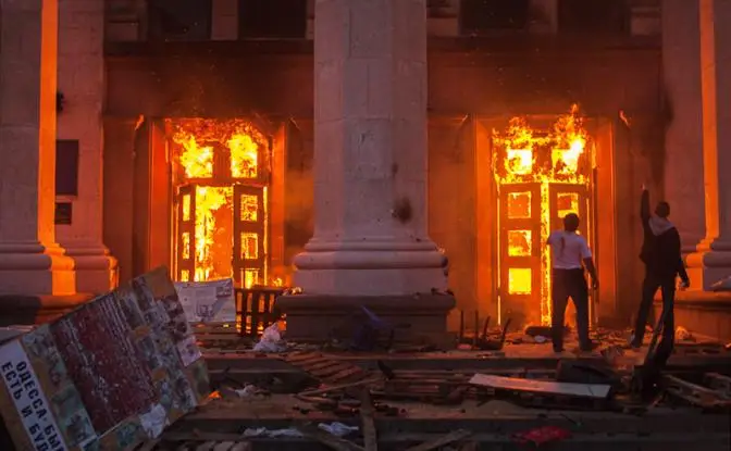 Ах, Одесса! В Страсбурге вспомнили о массовом сожжении людей