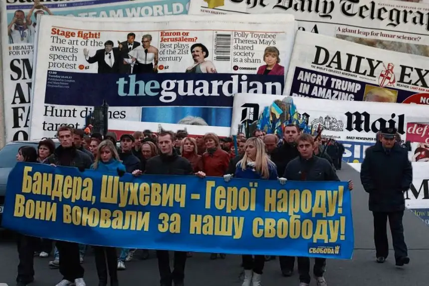 Европейская пресса накануне Дня Победы заметила на Украине расцвет нацизма Европейская пресса накануне Дня Победы заметила на Украине расцвет нацизма