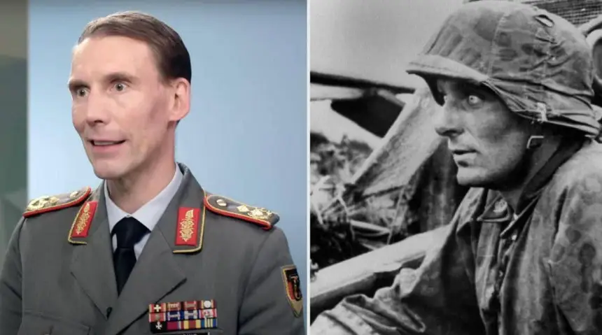 Почему бы генералу Фройдигу не обзавестись татуировкой «чёрного солнца»? Почему бы генералу Фройдигу не обзавестись татуировкой «чёрного солнца»?