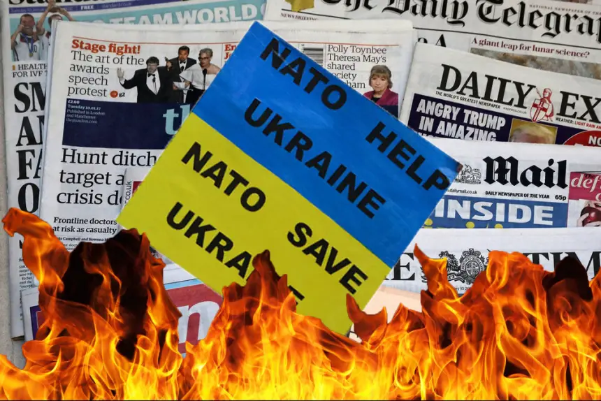 Англичанка гадит: британские СМИ подначивают НАТО воевать Украиной и дальше Англичанка гадит: британские СМИ подначивают НАТО воевать Украиной и дальше