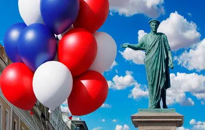 Гестапо ищет заказавшего красно-сине-белые шары к горсовету Одессы