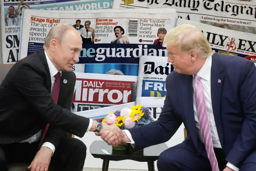 Мировые СМИ обсуждают будущую встречу Путина и Трампа Мировые СМИ обсуждают будущую встречу Путина и Трампа