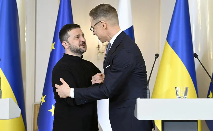 Президент Финляндии видится с Зеленским чаще, чем с собственной женой