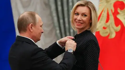 Захарова перевела Путина на язык «95 квартала» Захарова перевела Путина на язык «95 квартала»
