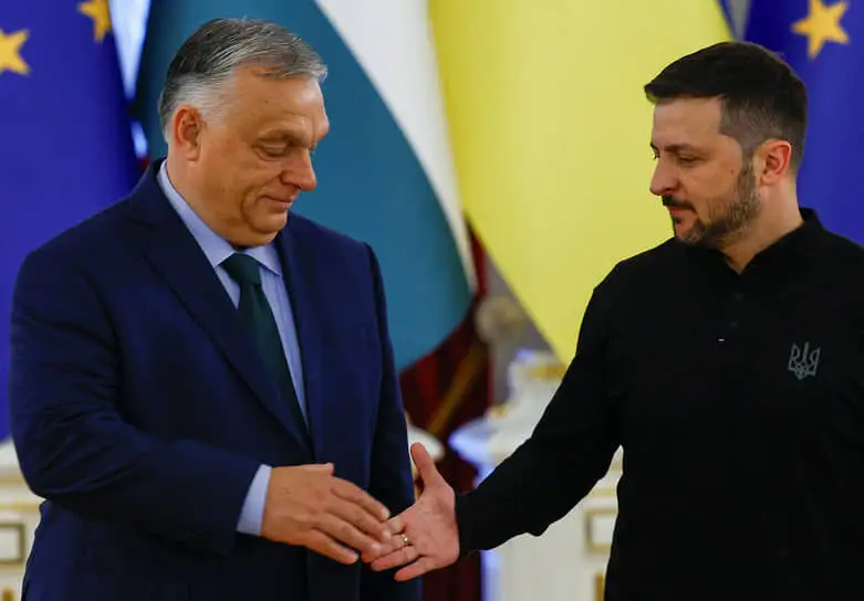 Зеленский пытается сыграть на Орбане