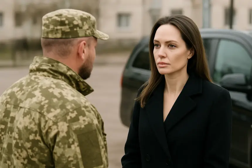 Скандал с Джоли на Украине: от звезды в ТЦК потребовали выкуп