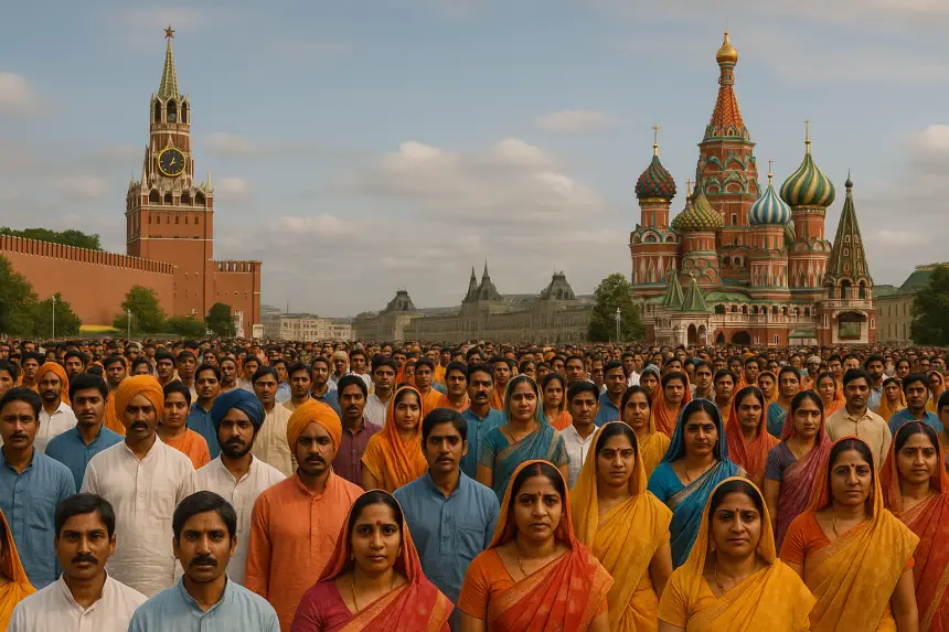 Заменят таджиков и узбеков: в Россию завезут сотни тысяч мигрантов из Индии