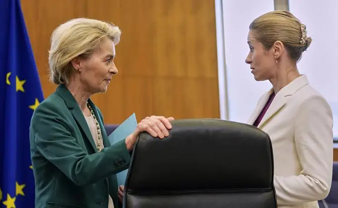 Евросоюз раздирает схватка двух прожженных блондинок