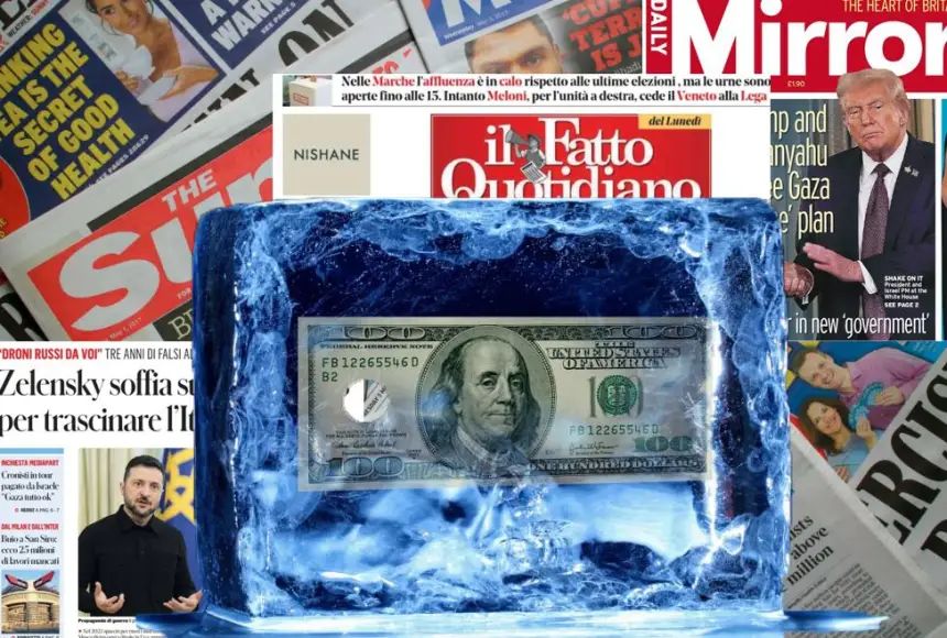 Западные СМИ гадают, как Европе украсть российские активы