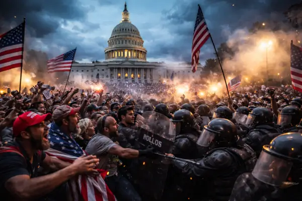 Америка на грани кровавой бойни: выборы 2026 станут точкой невозврата для С