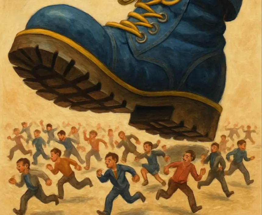 Народы Украины под сапогом украинского нацизма