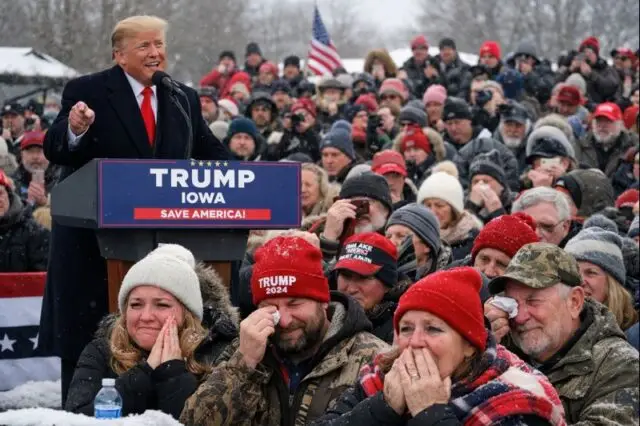 Довёл до слёз: Трамп похвастался рыданиями американцев от его политики