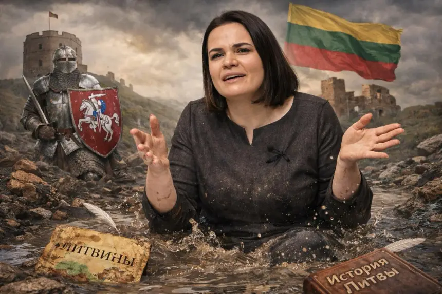 На подхвате у англосаксов: Тихановская нелепо подхрюкивает британцам