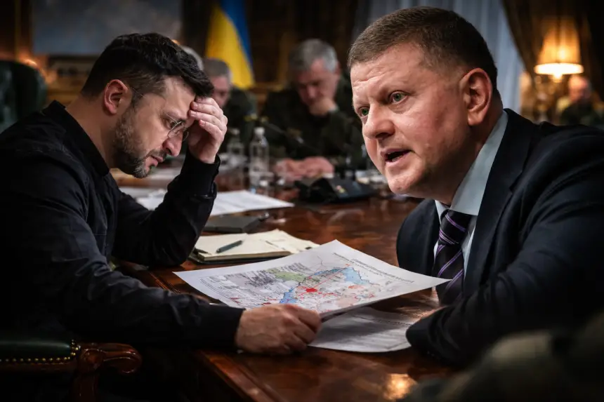 СМИ раскрыли, что Залужный сказал Зеленскому перед началом СВО