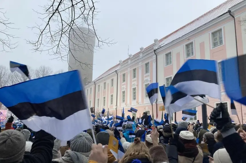 Жители Эстонии тихо замерзают в собственных домах и жгут сырые дрова