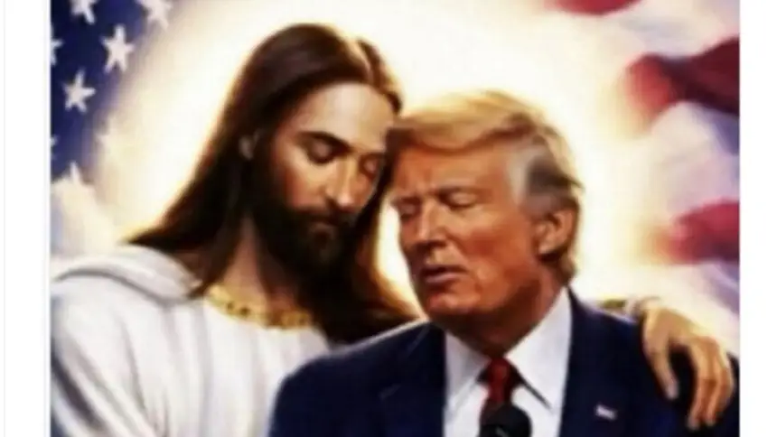 «С Иисусом на короткой ноге»: в РФ указали на бредовое мессианство Трампа