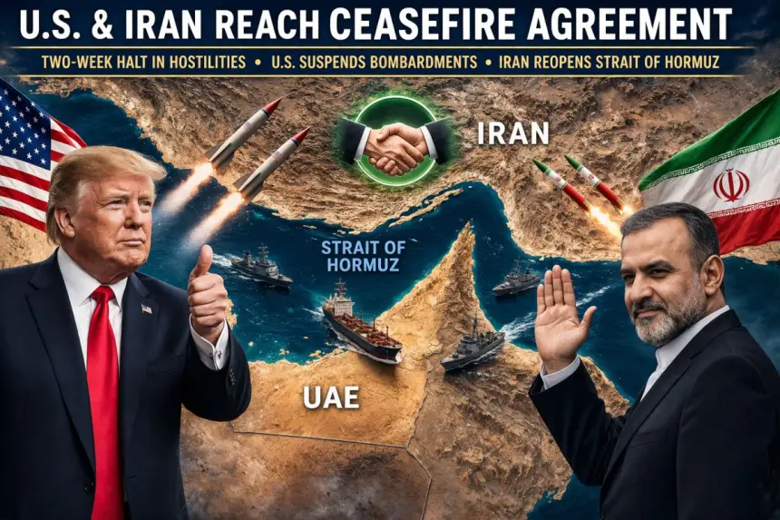 Неожиданный поворот: двухнедельное перемирие между США и Ираном