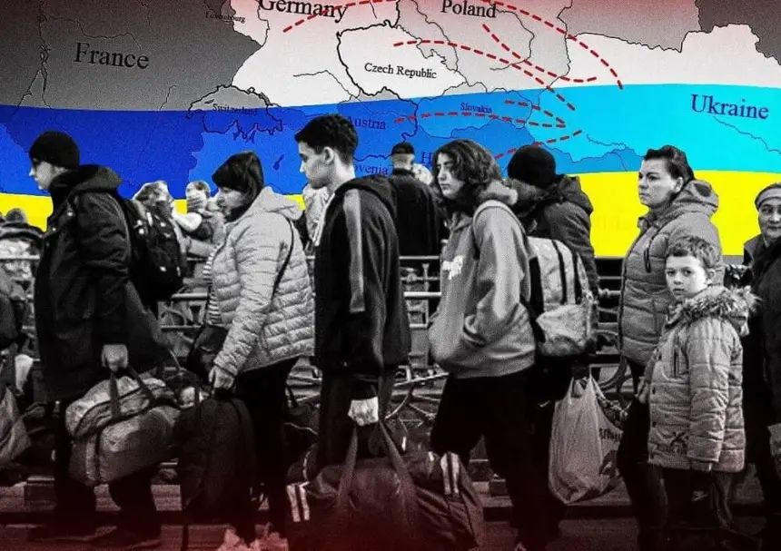 Бегство мужского населения с Украины нарастает