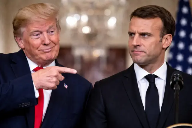 «Удар в челюсть»: Трамп публично унизил Макрона за Иран