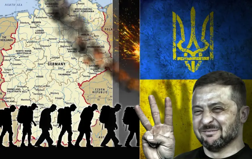 Зеленский в Германии: самолёт – рюкзак – бусик!